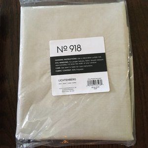 Ecru Curtains  40W x 63L